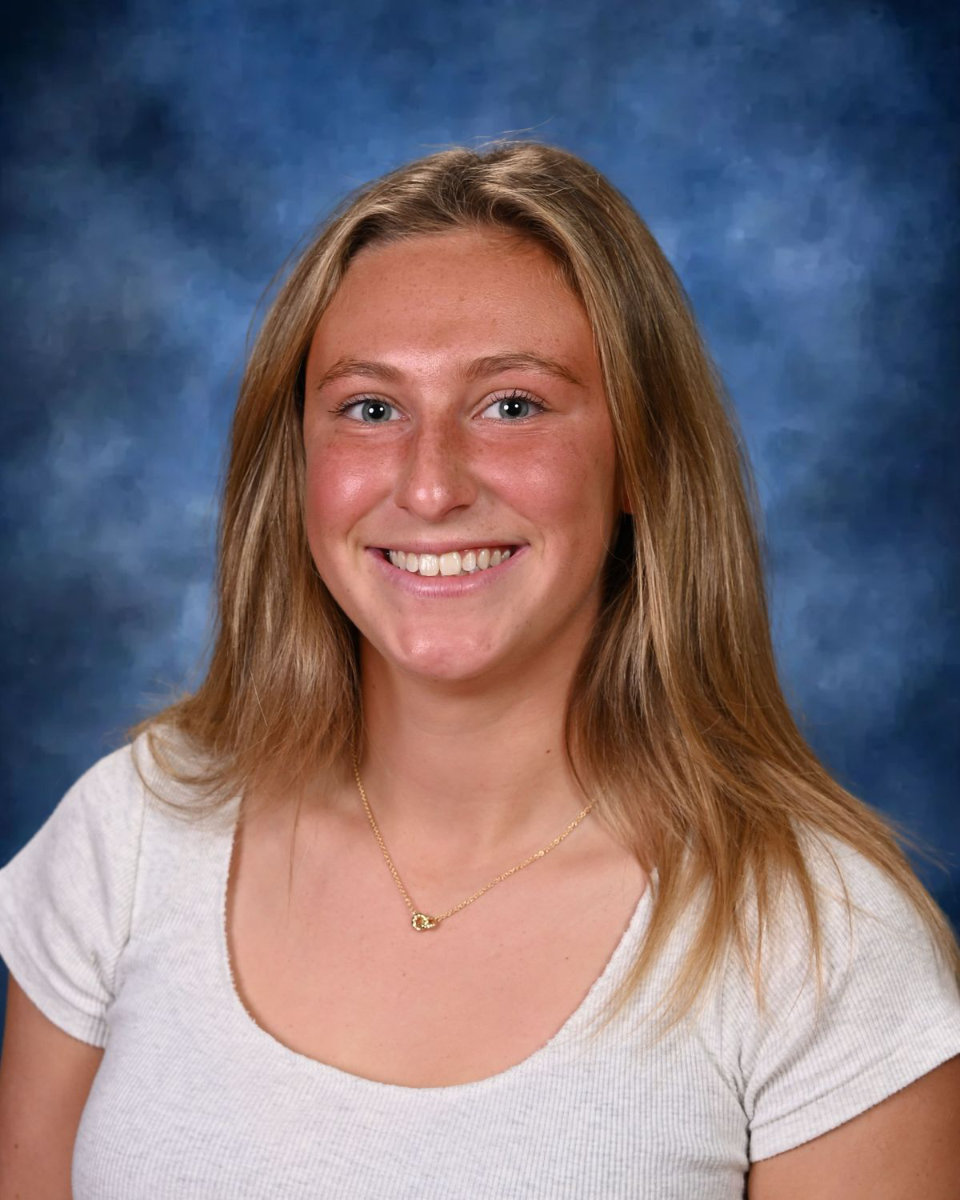  Jolie Weinschreider is awfully proud to be a Huntington Blue Devil.   