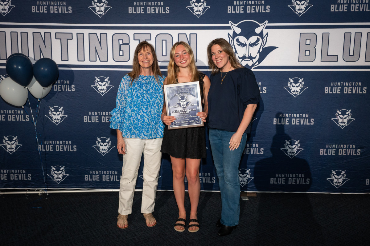  Sofia VanArsdale with Kathy Wright and Allison Conlon.  