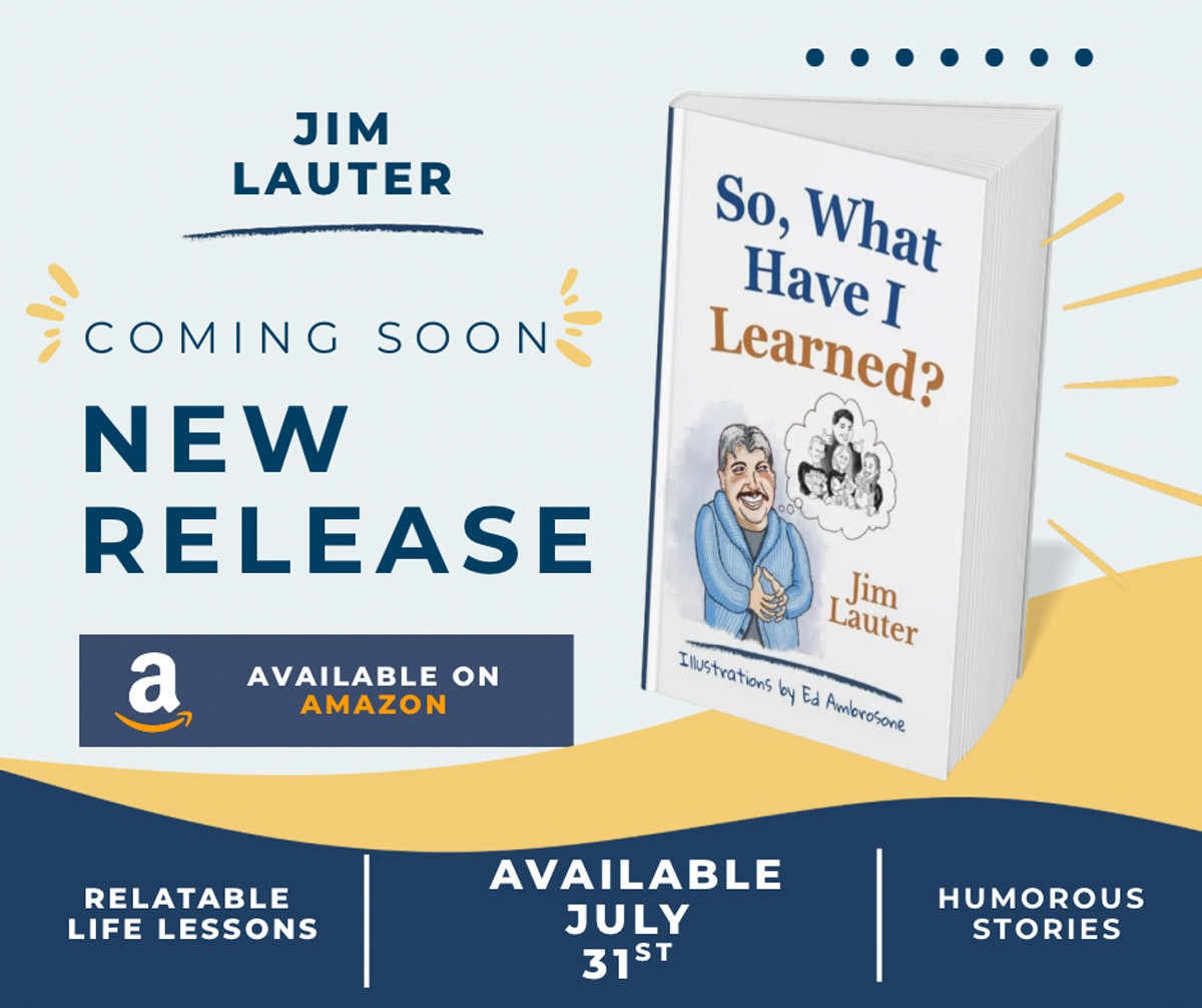  Retired Flower Hill teacher Jim Lauter has published a new book.  