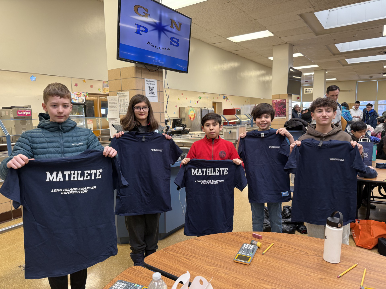  Finley students enjoy a good math challenge.  