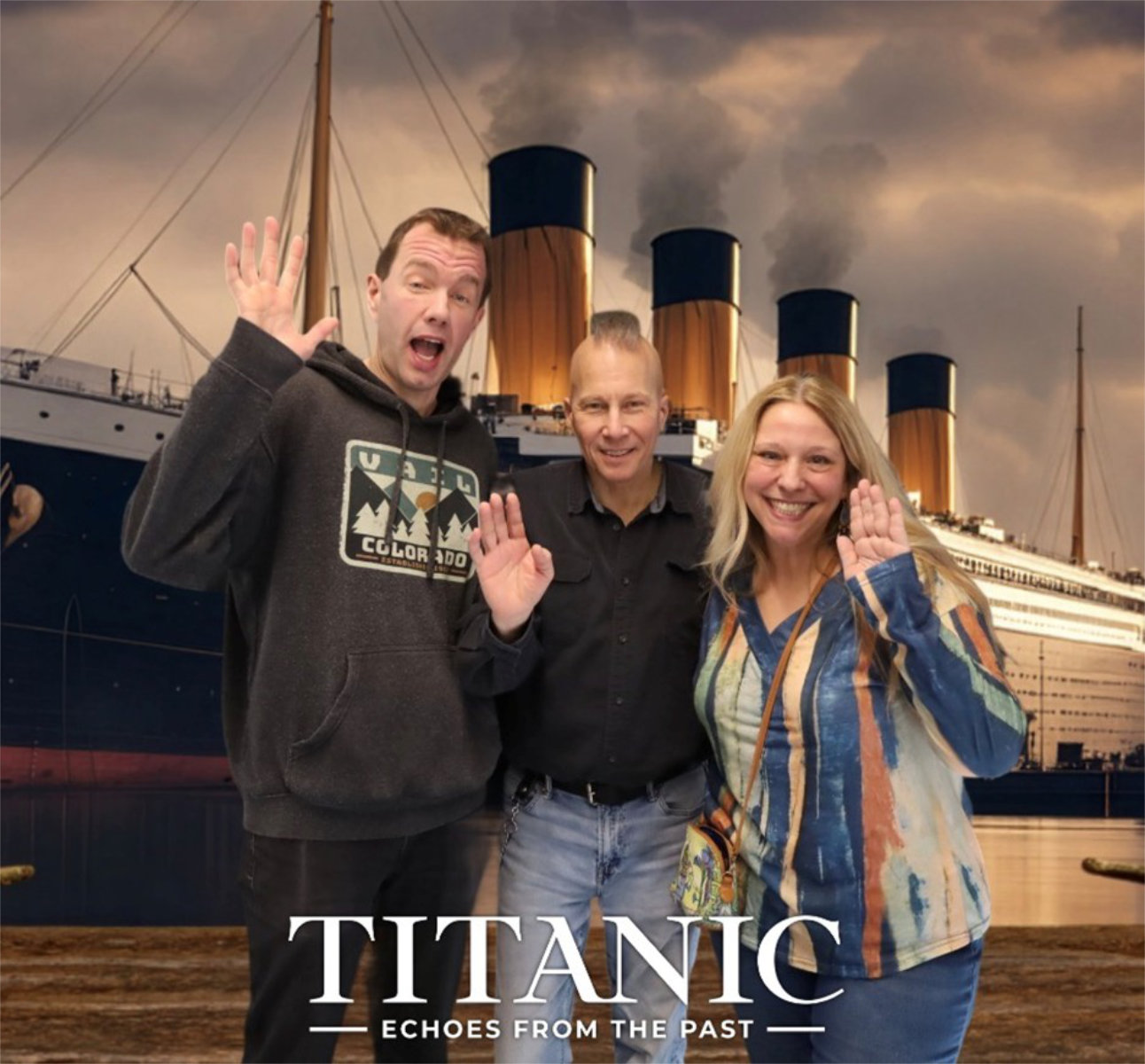  Huntington teachers Erik Bruckbauer, Peter Crugnale and Camille Tedeschi.  