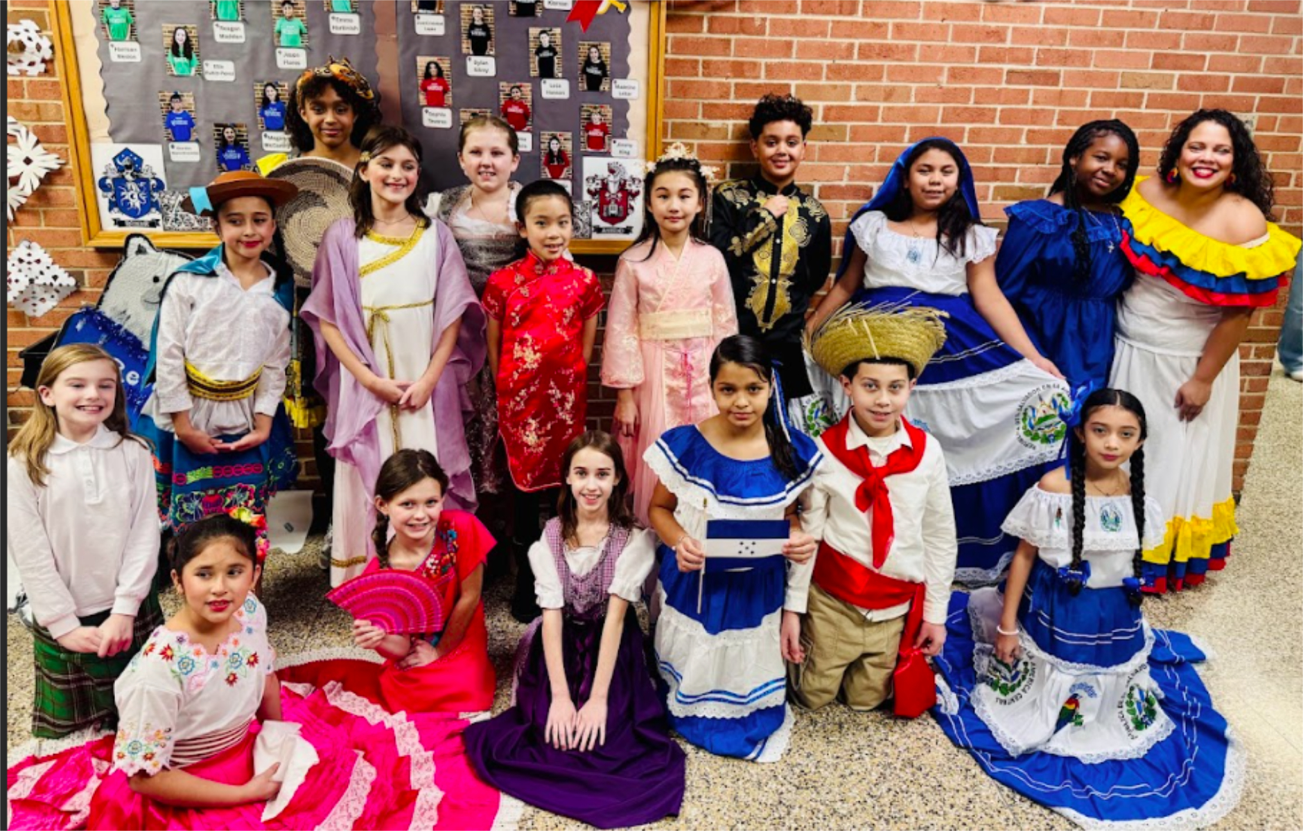  Participants came dressed especially for the cultural expo.  