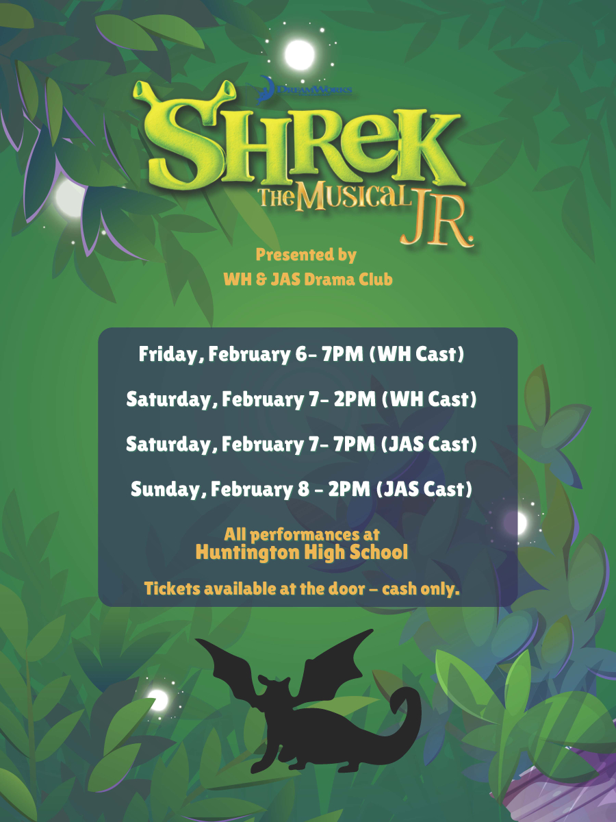 Get ready for an exciting production of Shrek Jr.  