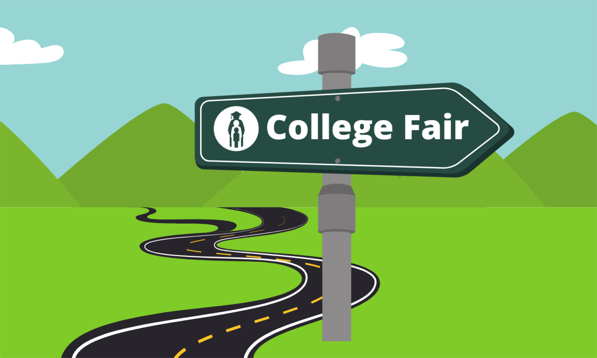  Huntington High School hosted a Spring College Fair in the gymnasium.  