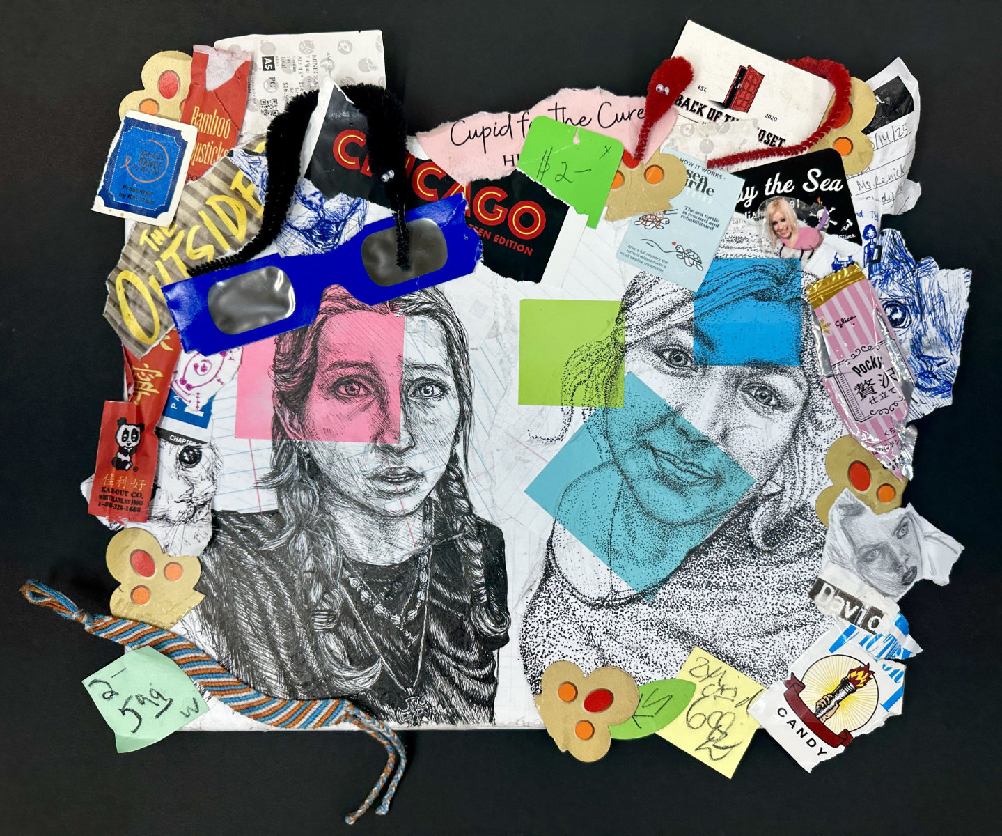 Anya Goleski's artwork is an example of her creativity.