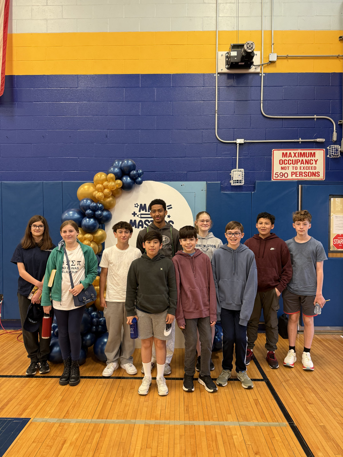  Finley's Terrific Ten at the Math Masters Invitational.  