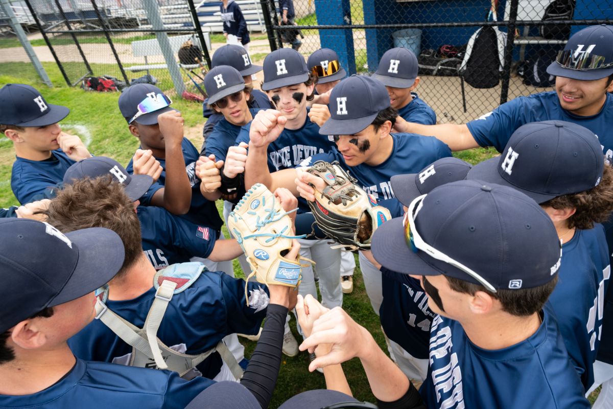  Huntington baseball had plenty of fight in it on Senior Day. (Darin Reed photo.)  