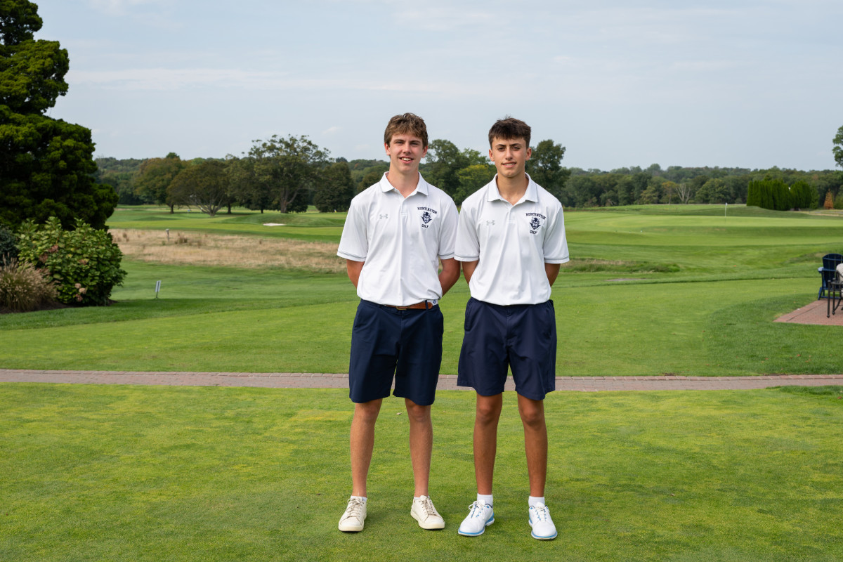  Will Donaghy and Jack Corcoran are the top Blue Devil players. (Darin Reed photo.)