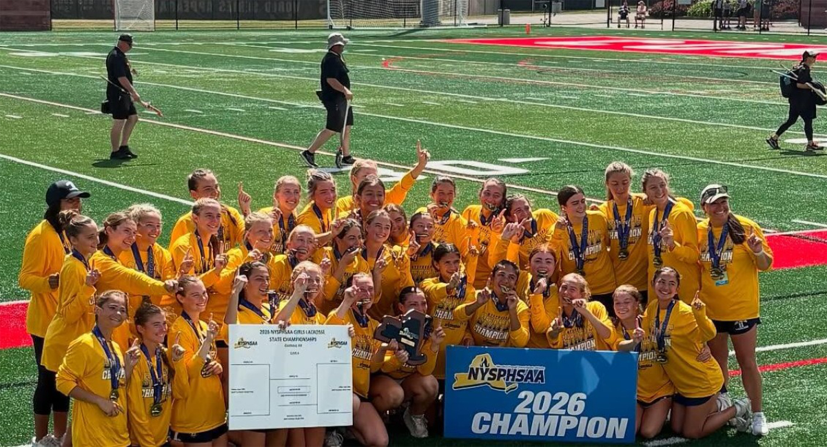  The Blue Devils won their first ever girls' lacrosse state championship.   