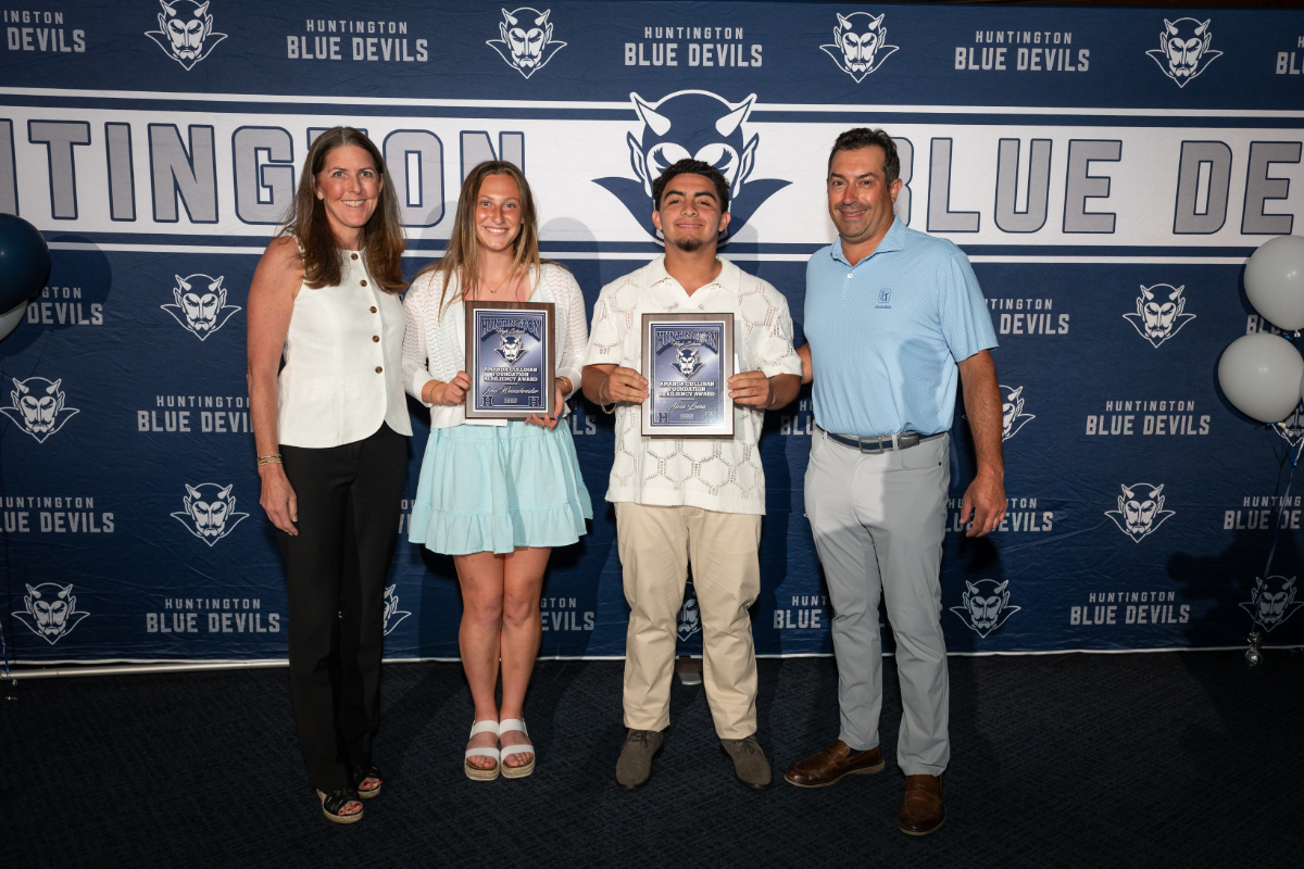  Amanda Cullinan Award winners Jolie Weinschreider and Alvin Luna. (Darin Reed photo.)  