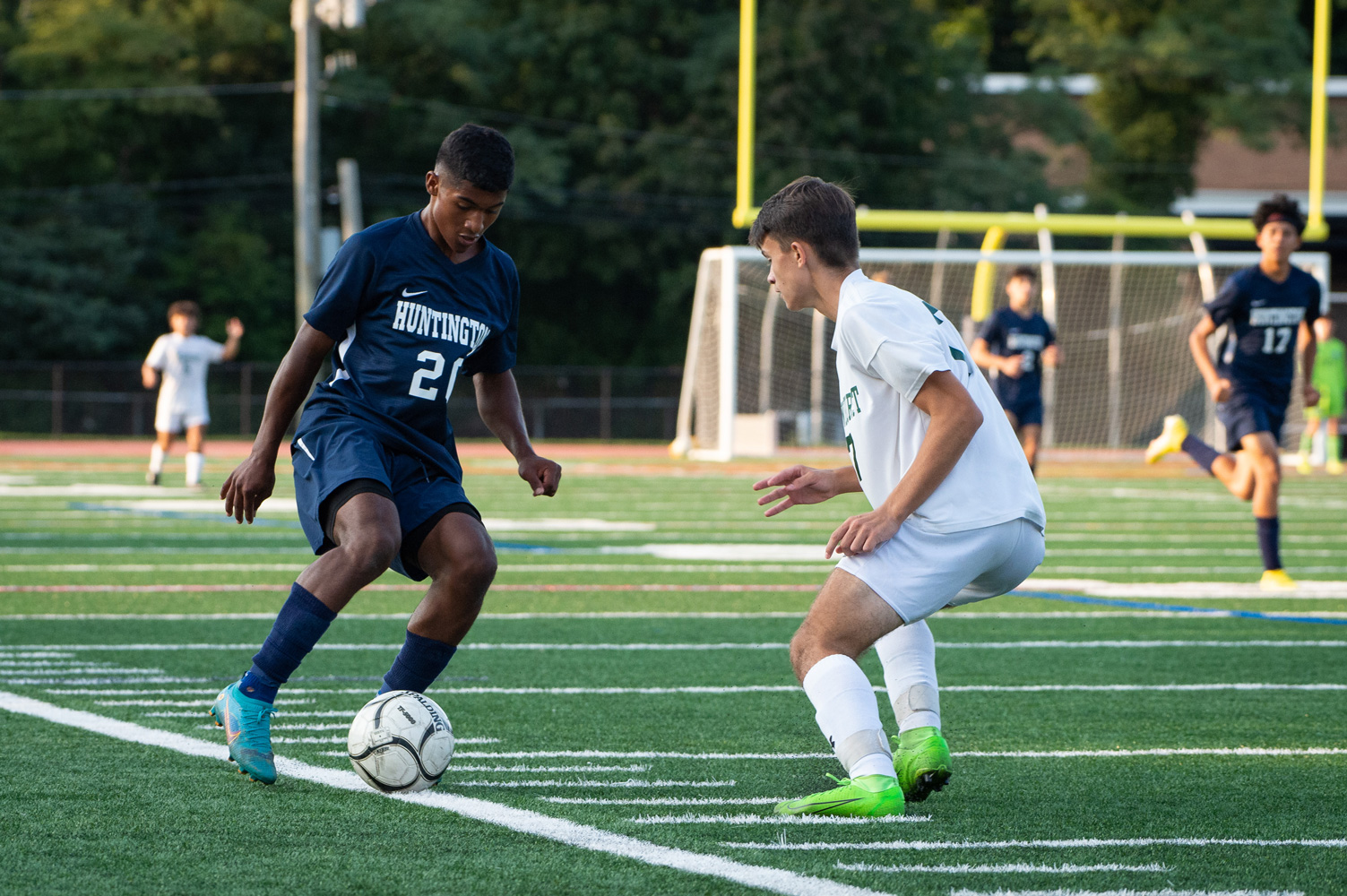 soccer dribble