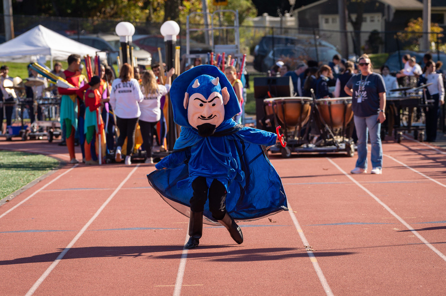 Blue Devil dances