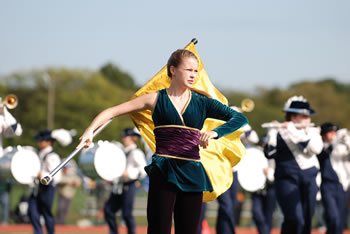 Marching Band and Color Guard